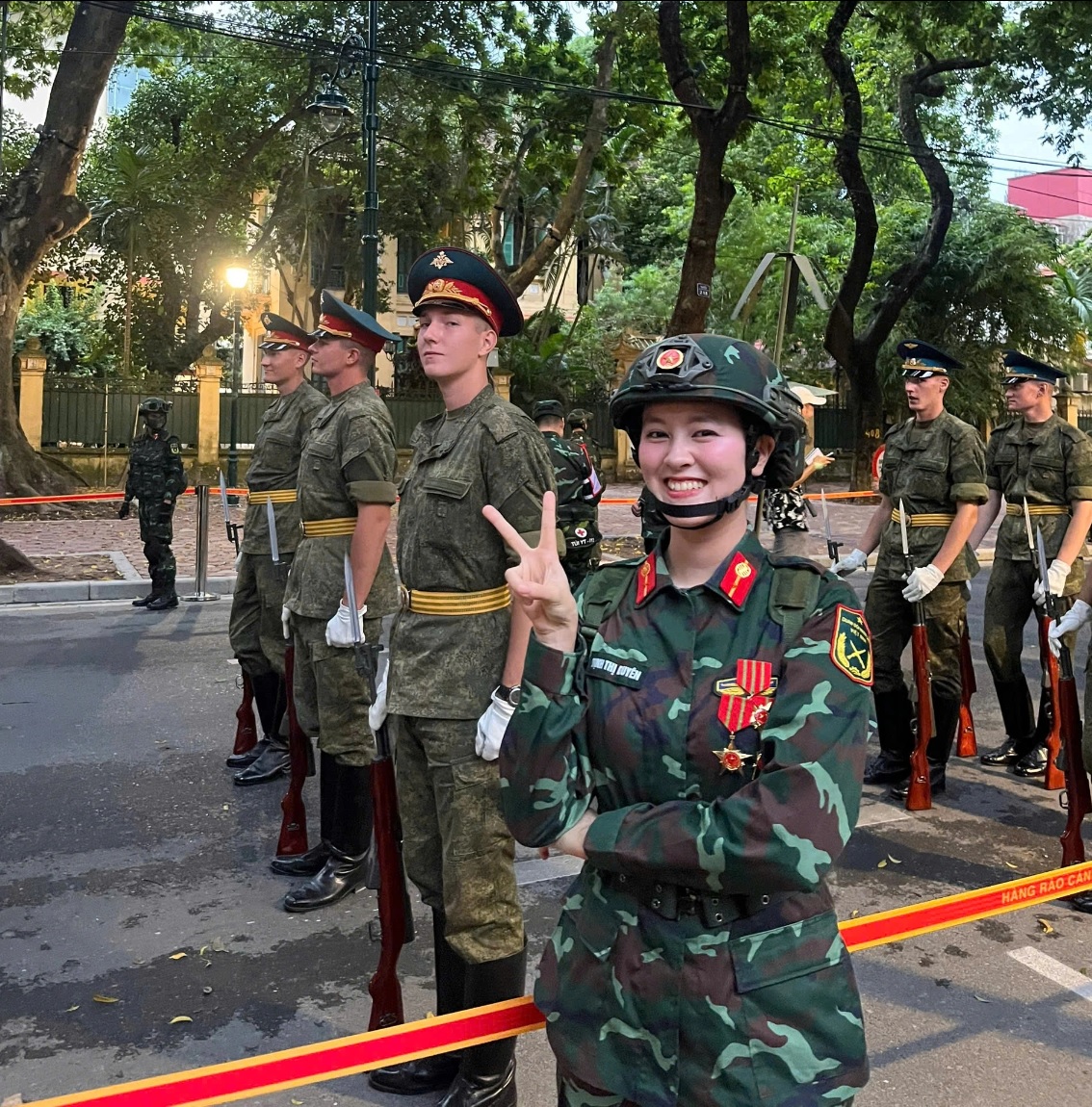 diễu binh A80