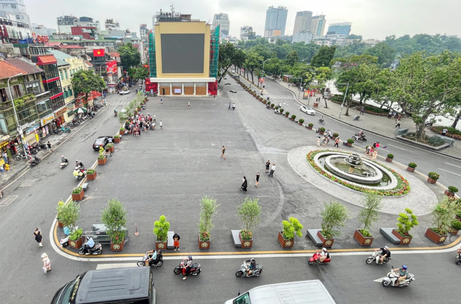 Hà Nội cải tạo Quảng trường Đông Kinh - Nghĩa Thục giai đoạn 2